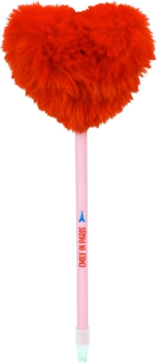 Stylo à bille avec pompon Emily in Paris - 1 pièce