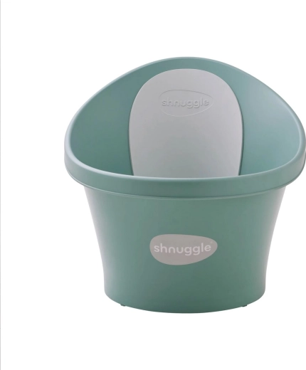 Baignoire pour bébé Shnuggle eucalyptus