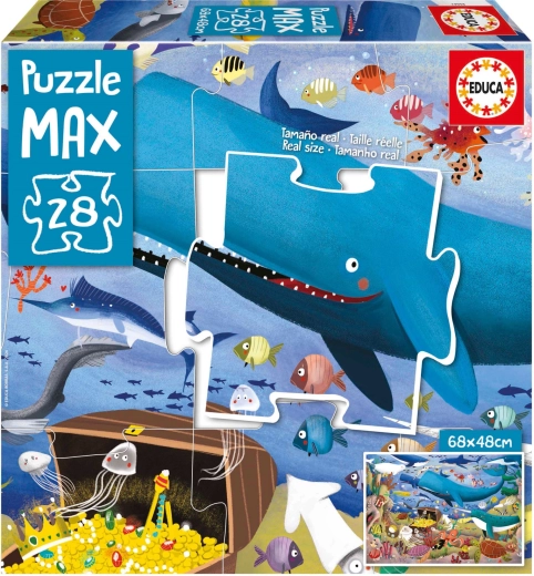 Educa puzzle Monde sous-marin 28 pièces