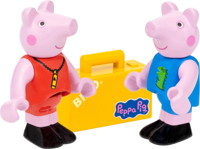 Peppa et George à bord