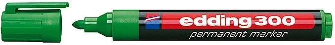 Marqueur industriel vert Edding 300