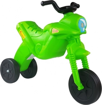Moto d’équilibre tricycle Enduro pour enfants – Vert