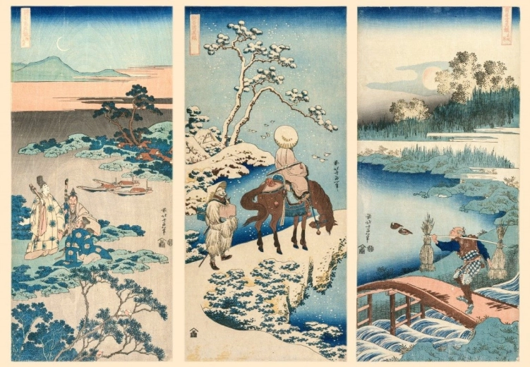 Puzzle GRAFIKA – L’art de Hokusai, 1000 pièces