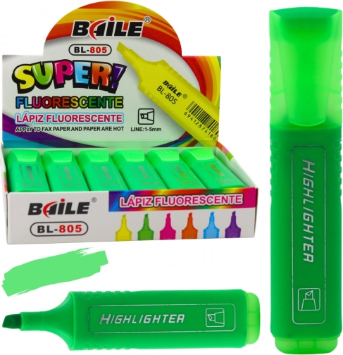 Surligneur néon vert intense
