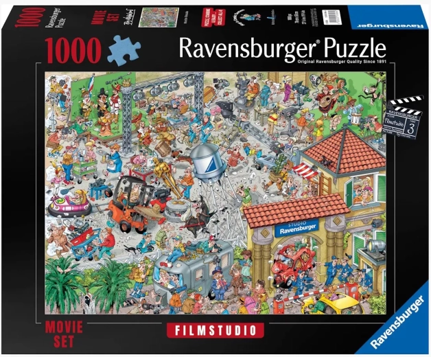 Puzzle Ravensburger Ray’s Comic – studio de cinéma 1000 pièces