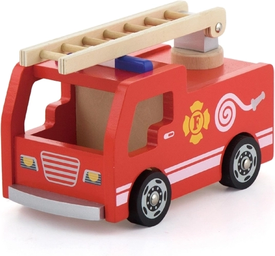 Camion de pompiers en bois pour interventions d’action