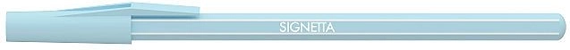 Stylo bille ICO Signetta, assortiment pastel, 30 pcs
