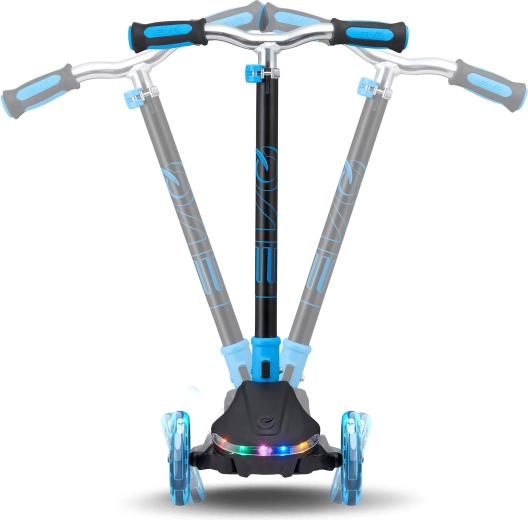 Design tricycle stable avec lean-to-steer