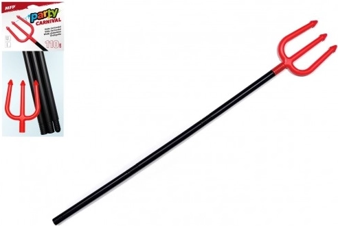 Fourche du diable pliable en plastique 110 cm pour carnaval