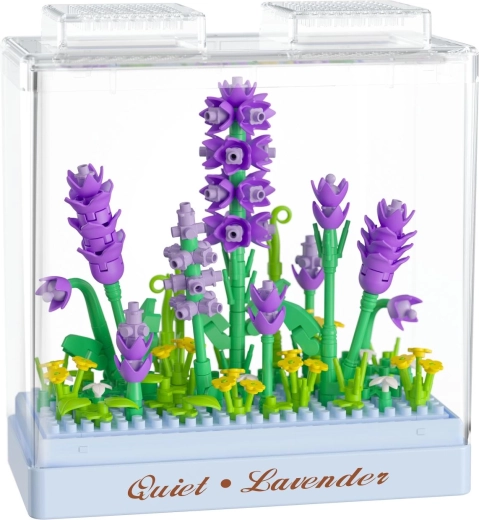 Décoration protégée par un couvercle transparent
