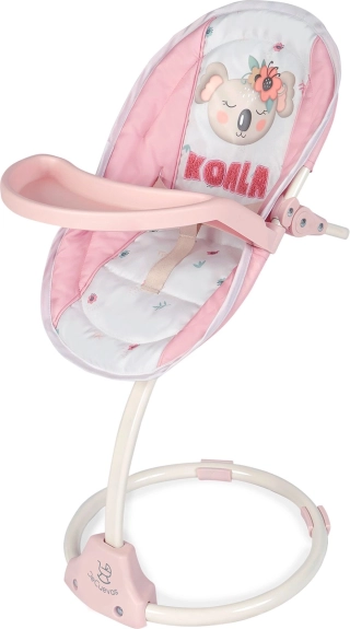 Chaise haute et balancelle multifonction pour poupées 3 en 1 koala