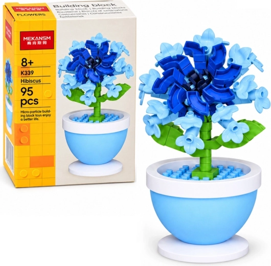 Kit mini fleur en pot, hibiscus - 1 pièce