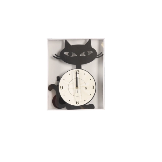 Silhouette de chat comme décoration élégante