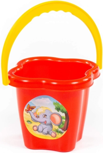 Design ludique en forme de fleur et motif d’animal