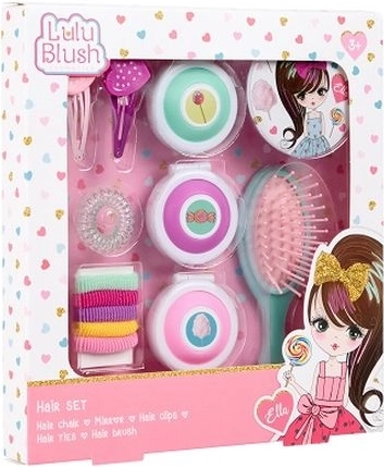 Create it! Lulu Blush – kit pour cheveux pour coiffures créatives