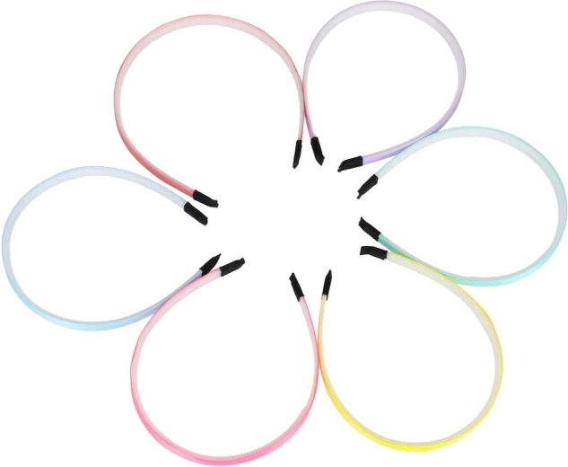 Six serre-têtes à décorer soi-même