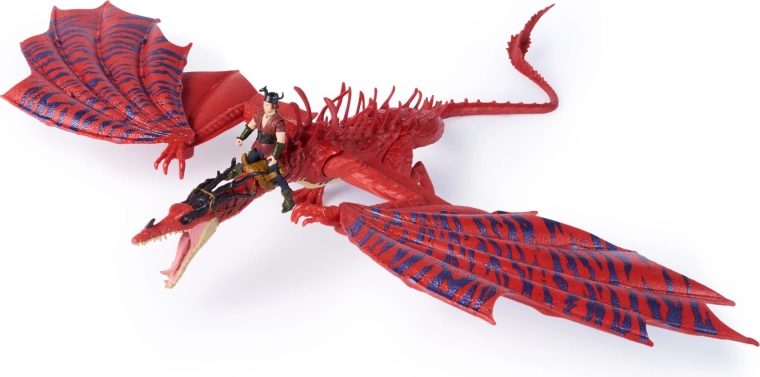 Le cavalier Kranedur peut être fixé sur le dos du dragon