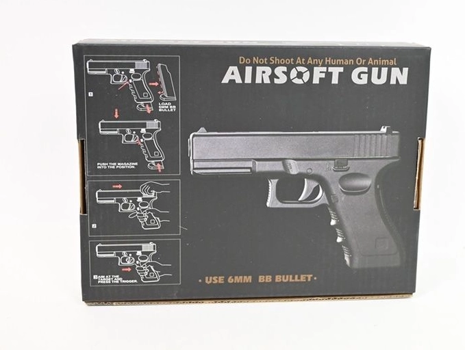 Pistolet métallique à billes V45
