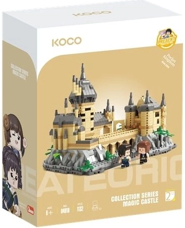 Jeu de construction KOCO château magique 1132 pièces - 1 pièce
