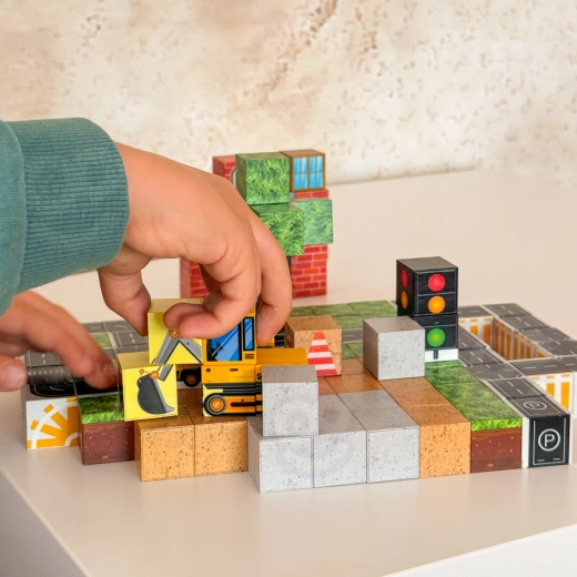 Assemblage magnétique pour constructions 3D