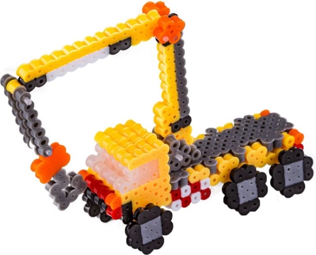 Modèle 3D d’un camion avec grue