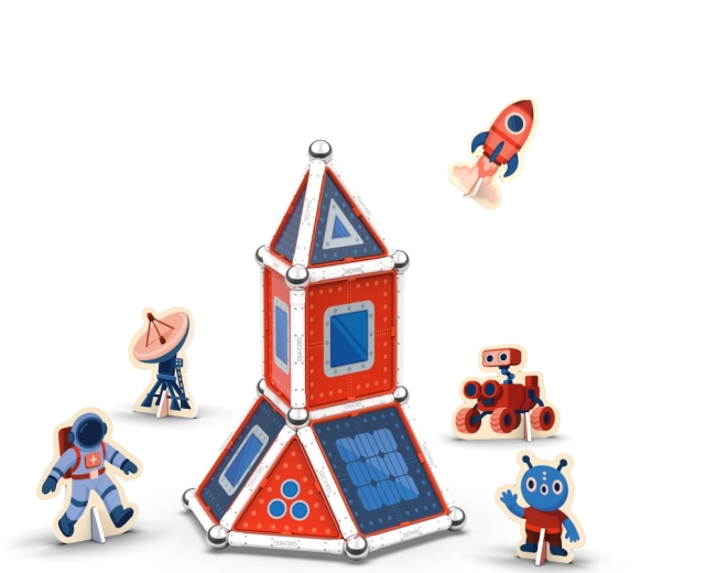 Assemblage magnétique pour des modèles 3D stables