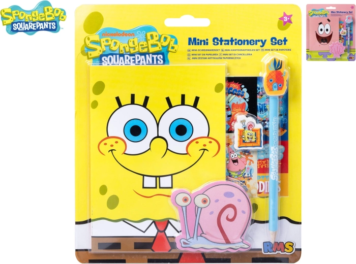 Set de fournitures d’écriture SpongeBob