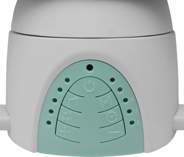 Musique, minuterie et 5 vitesses de balancement