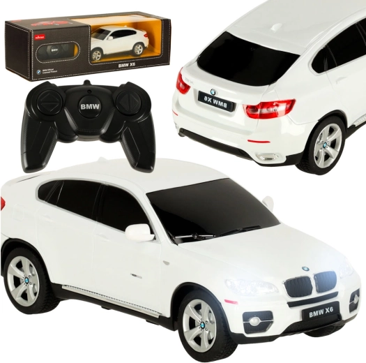 Voiture téléguidée BMW X6 1:24 blanche