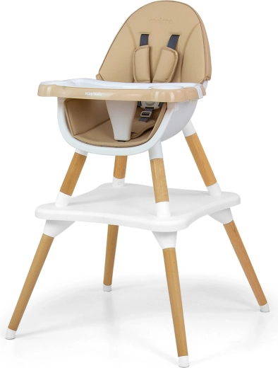 Chaise haute Milly Mally Malmo 2 en 1 beige