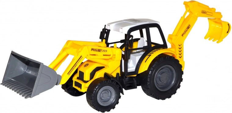 Tracteur avec chargeur à inertie