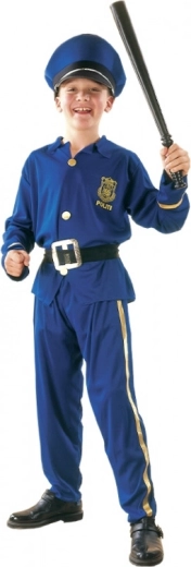 Costume Super Policier pour enfants 120–130 cm