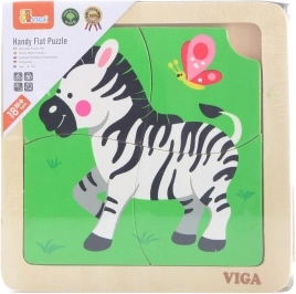 Puzzle en bois zèbre de marque VIGA