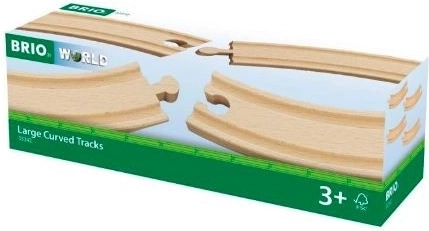 Grandes rails courbes BRIO