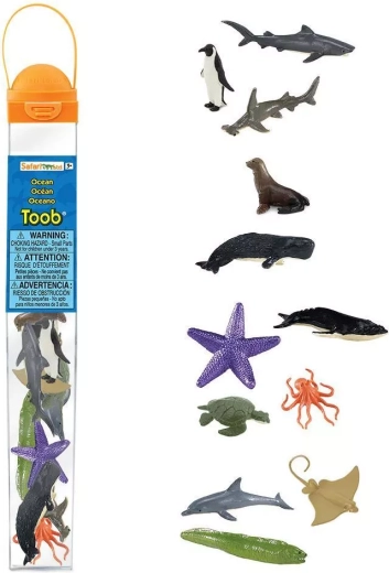 Safari Ltd. Toobs tube Océan – figurines d’animaux marins