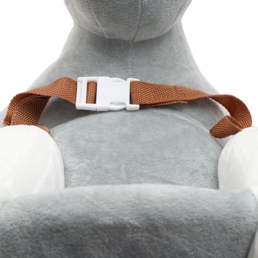 Assise sûre et confortable avec ceinture