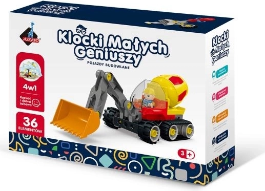 Blocs de construction 4-en-1, 36 pièces