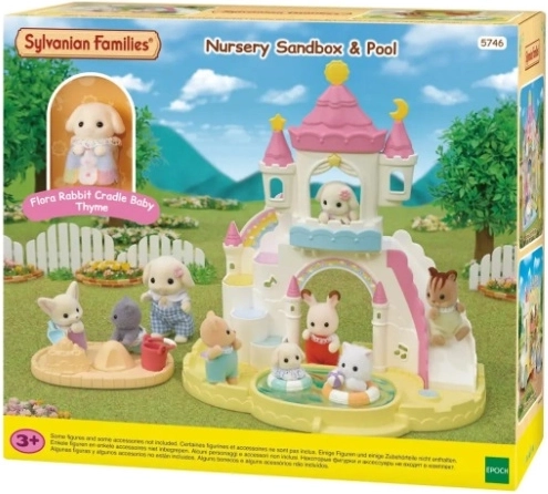 Sylvanian Families aire de jeux avec piscine