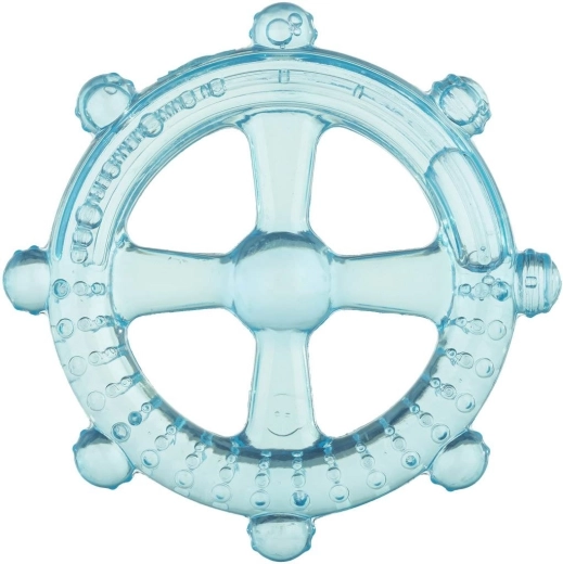 Anneau de dentition réfrigérant Akuku gouvernail bleu
