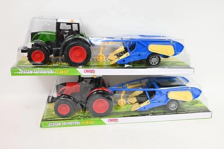 Tracteur avec machine agricole