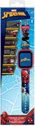 Montre connectée pour enfants MARVEL SPIDER-MAN avec Bluetooth, appareil photo et carte 8 Go