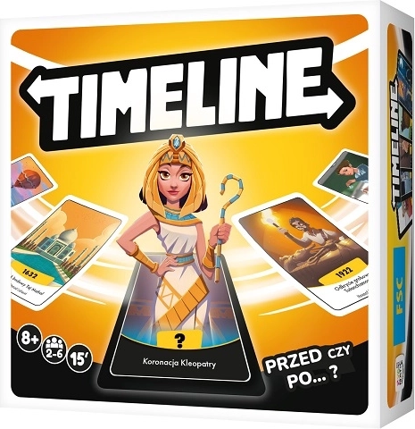 Rebel Timeline : histoire du monde – jeu de cartes (description en tchèque, édition polonaise)