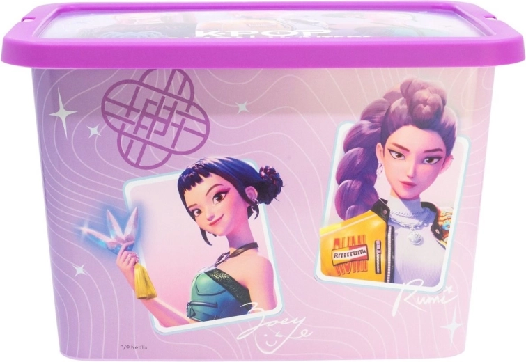 Box de rangement Stor 7 l k-pop : Lovkyně démonů violet - 1 pièce