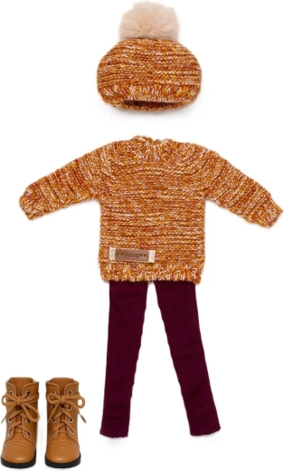 Style tricoté chaleureux pour les jours frais