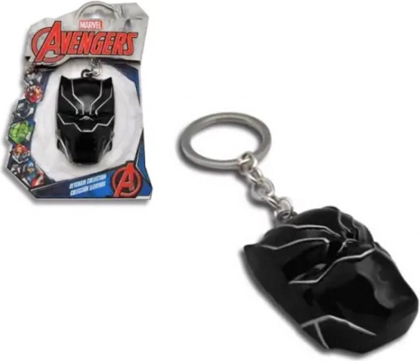 Porte-clés en métal Avengers Black Panther