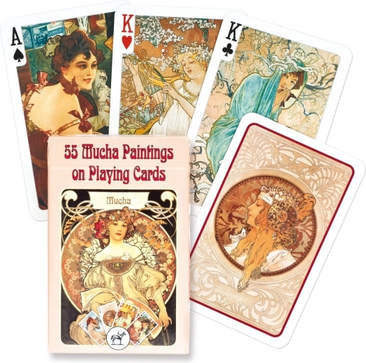 Cartes à jouer Alfons Mucha