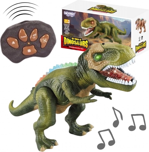Woopie dinosaure RC robot T‑Rex avec éclairage et sons