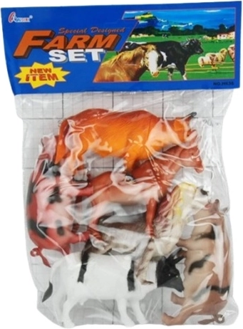 Animaux de la ferme – lot de 6 pièces