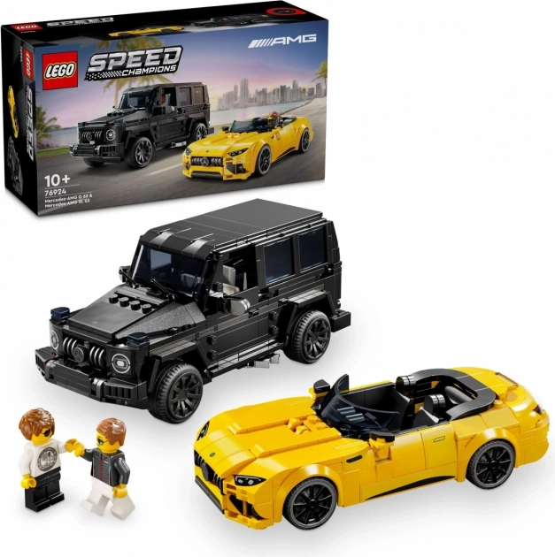 LEGO Speed Champions MERCEDES-AMG G 63 et MERCEDES-AMG SL 63 – coffret double