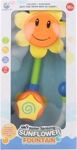 Douche amusante Tournesol pour baignoire